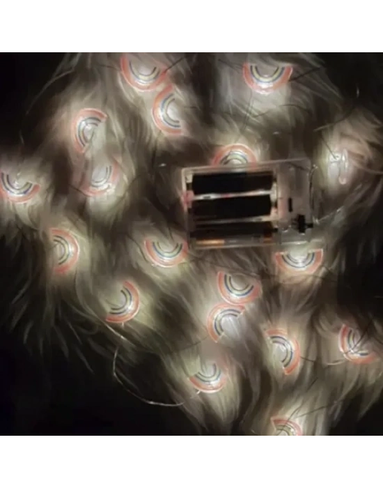 Led Işıklı Gökkuşağı Dekoratif Işıklı İp
