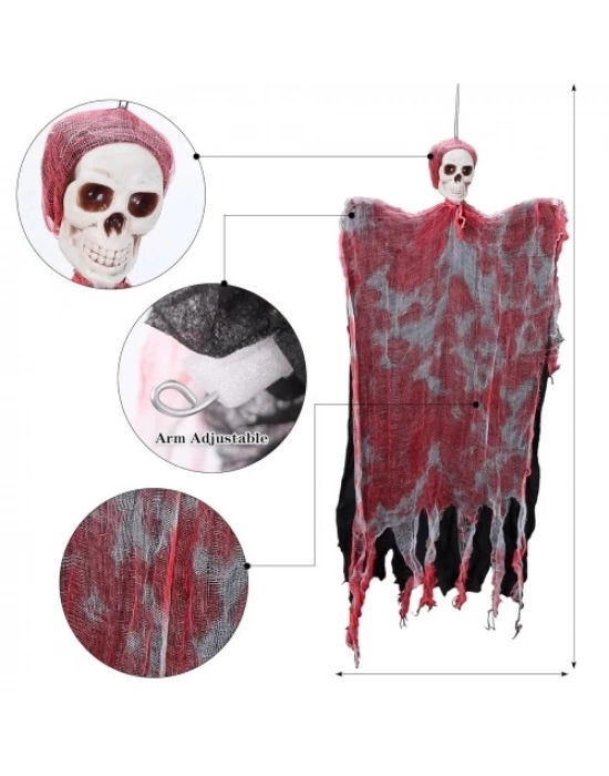 LED IŞIKLI KAHKAHA ATAN SESLİ SENSÖRLÜ KURU KAFA