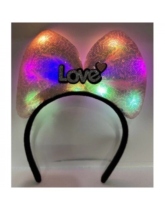 Led Işıklı Love Taç