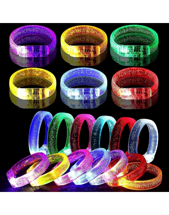 LED Işıklı Pilli Bileklik