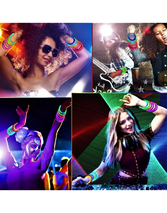 LED Işıklı Pilli Parti Bilekliği