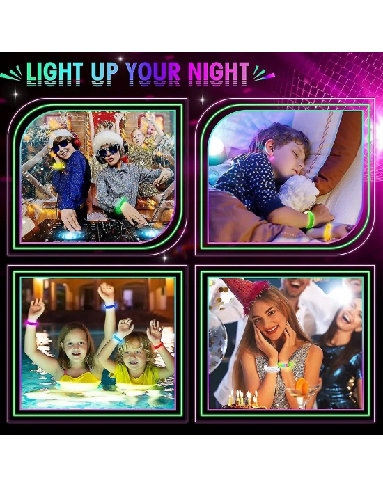 LED Işıklı Pilli Bileklik