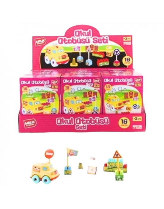 Lego Okul Otobüsü Seti 16 Parça - URT-10-3597