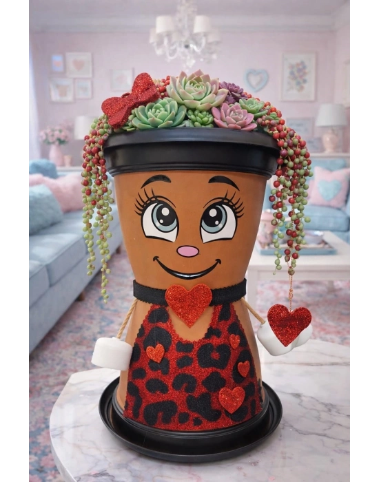 ® LEO Hanım Dekoratif Saksı 1,7 Litre