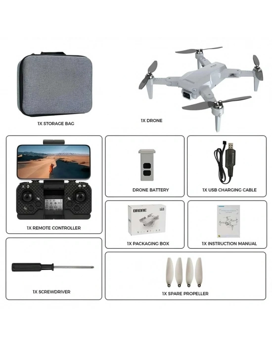 LH-X68G Pro Kumandalı Kameralı Drone