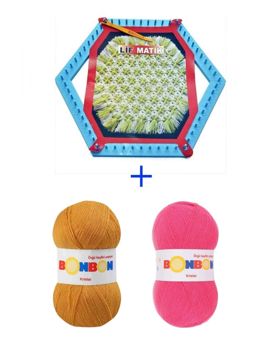 Lifmatik Lif Örme Seti Dokuma Tezgahı ve Lif İpi S7