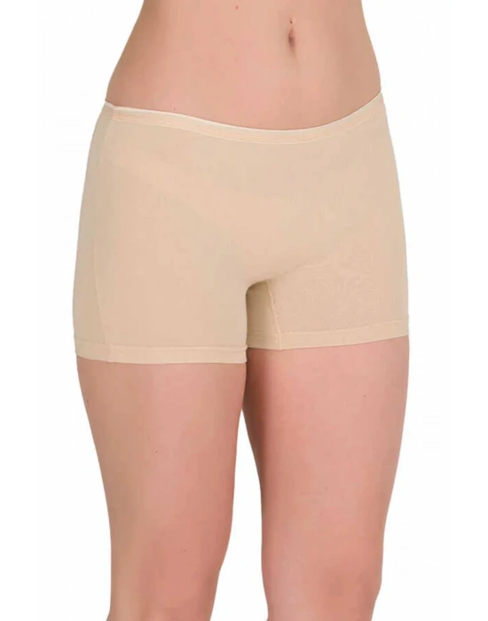 Likralı Kadın Boxer Ten 2101B