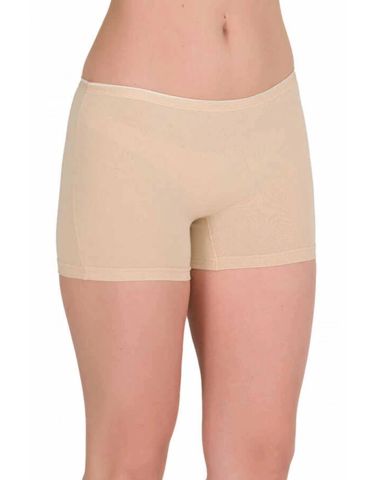 Likralı Kadın Boxer Ten 2101B