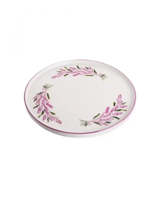 Lila Lavantalı Servis Tabağı 1 Adet Royaleks-BLS2351