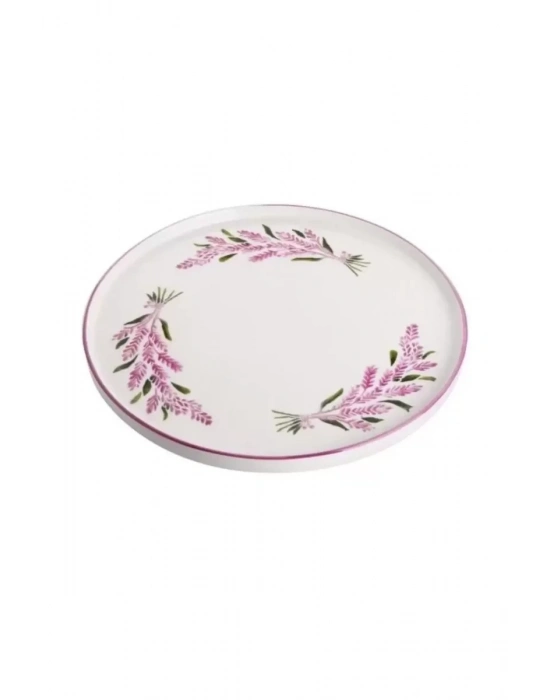 Lila Lavantalı Servis Tabağı 1 Adet Royaleks-BLS2351