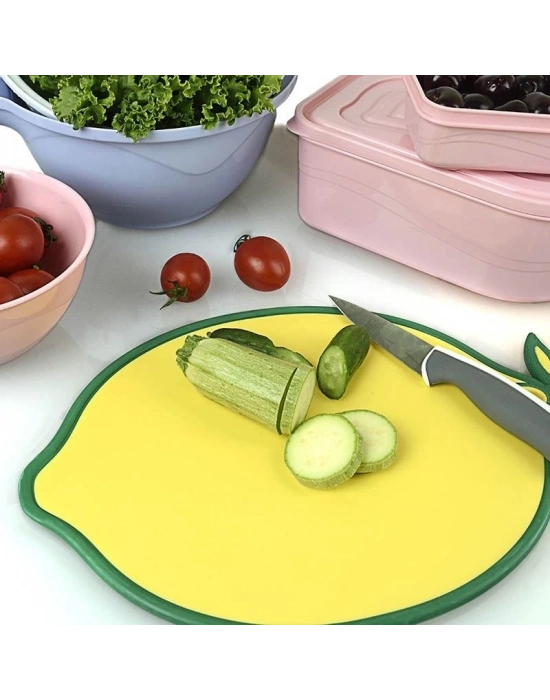 Limon Figürlü Kaydırmaz Kesme - Doğrama Panosu