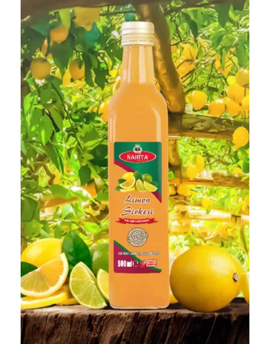 Limon Sirkesi % 100 doğal Katkısız 500 ml