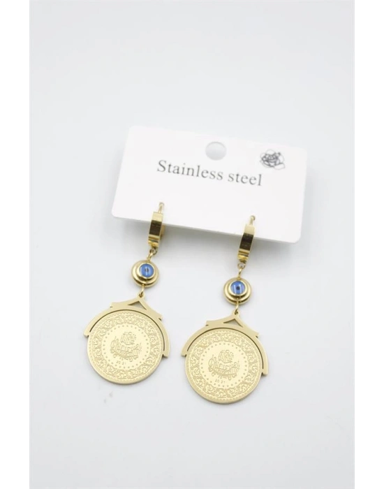 Lira Nazar Küpe - Altın