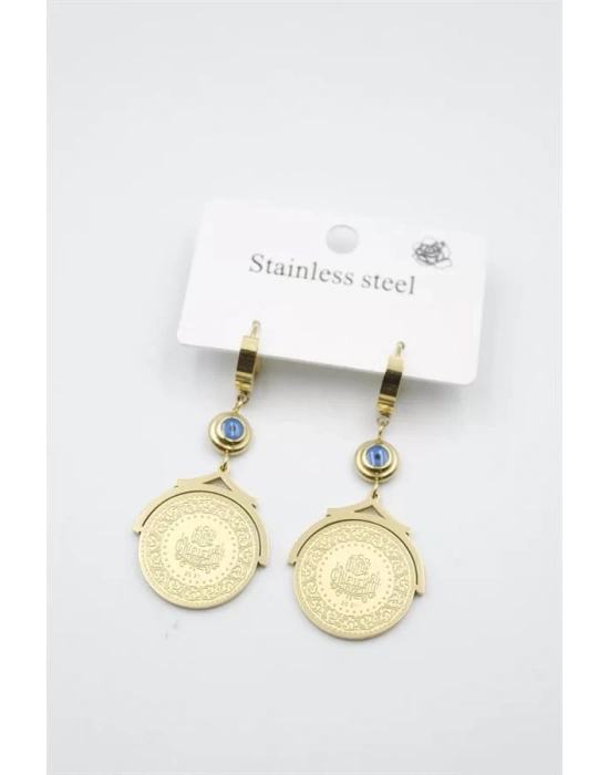 Lira Nazar Küpe - Altın