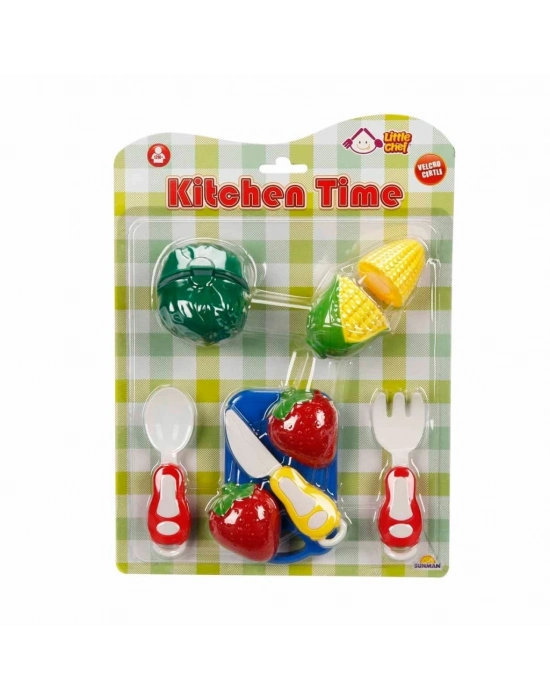 Little Chef Kesme Tahtalı Sebze ve Meyve Seti
