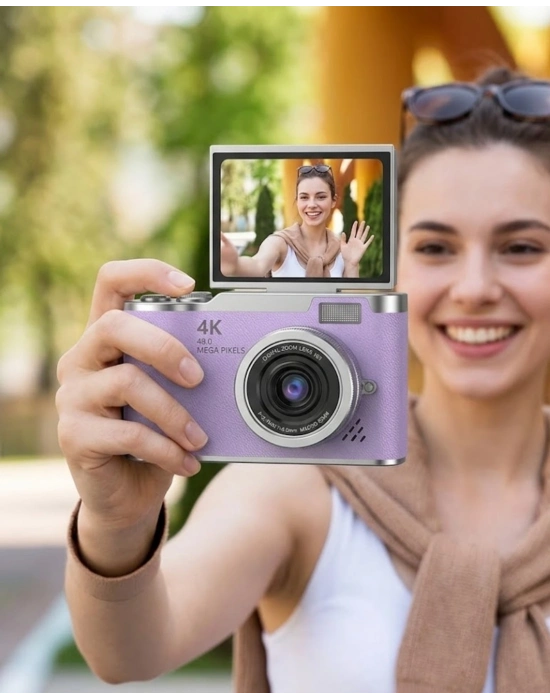 LK007 FOTOĞRAF MAKİNESİ MOR