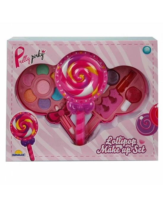 ® Lolipop Şekilli 2 Katlı Makyaj Güzellik Seti