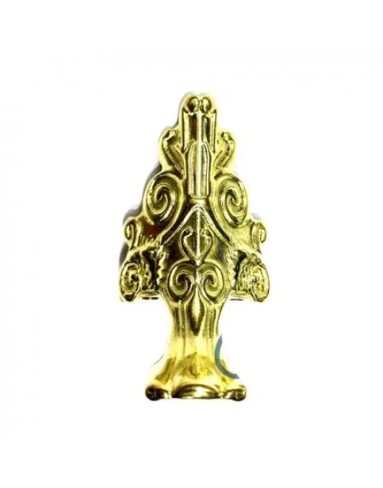 Lükens Sandık Ayağı, Kutu Ayak 4 Cm - Sarı