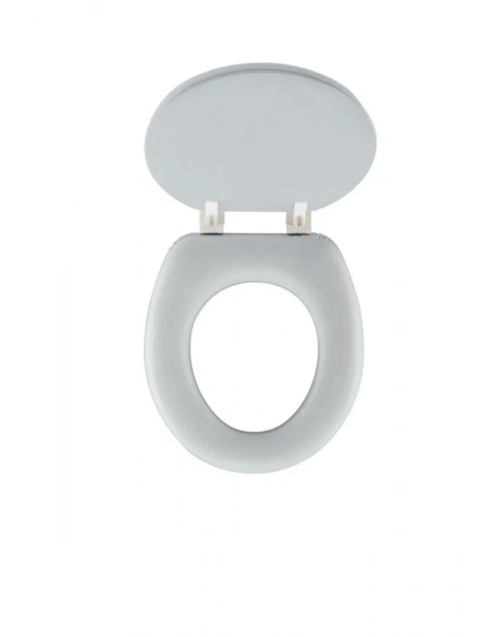 Lüks Klozet Kapağı Desenli Düz Kalın Süngerli Royaleks-14054