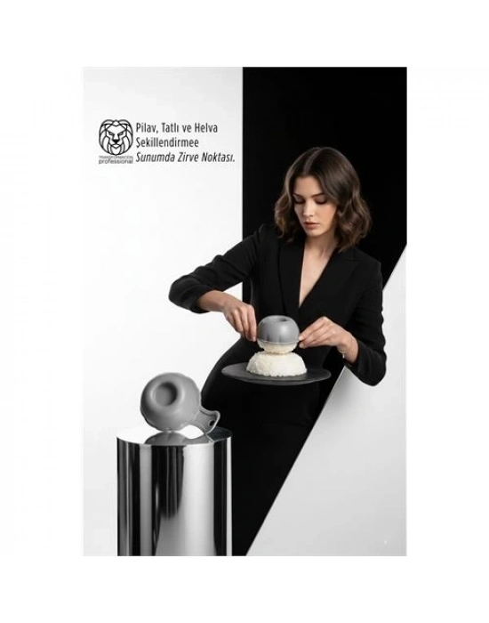 ® Lüks Sunum Sanatı: Premium Pilav, Tatlı ve Helva Şekillendirme Kalıbı