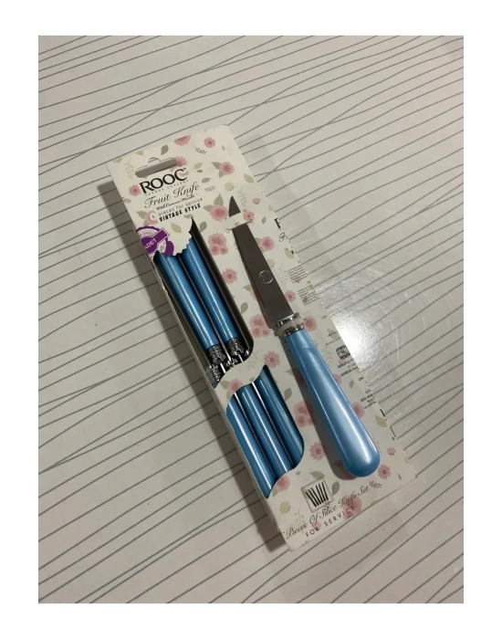 Lüx Meyve, Kahvaltı ve Tatlı Bıçak Seti 6lı