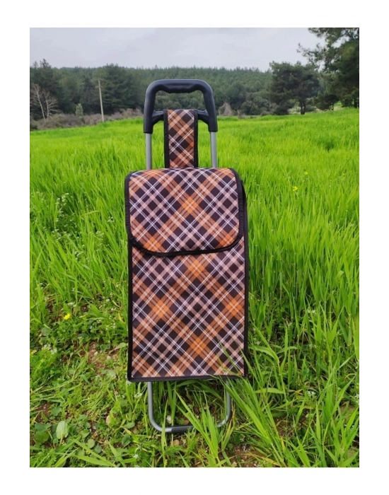 Lüx Pazar Arabası Su Geçirmez Çantalı