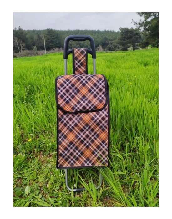 Lüx Pazar Arabası Su Geçirmez Çantalı