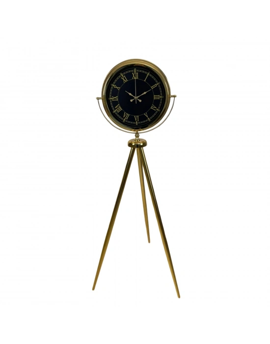 Luxury Gold Tripod Ayaklı Modern Saat