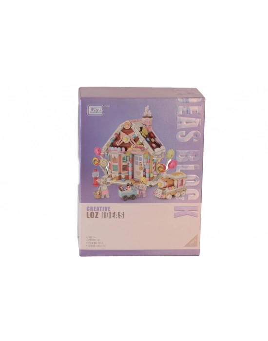 LZ-1224 LOZ ŞEKER EVİ 781 PARÇA BLOCK OYUNCAK