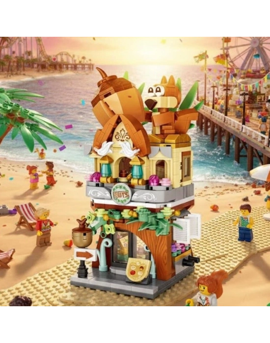 ® LZ-1641 LOZ FINDIK DÜKKANI 485 PARÇA BLOCK OYUNCAK