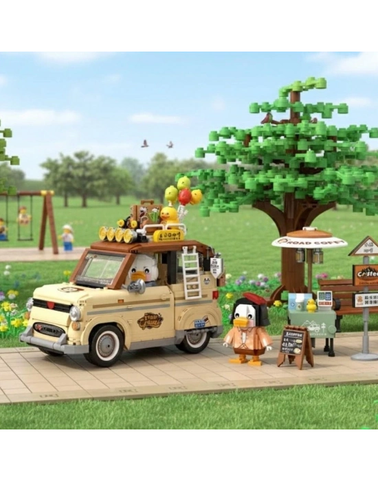 LZ-1950  KAMPÇI ÖRDEK 1646 PARÇA BLOCK OYUNCAK