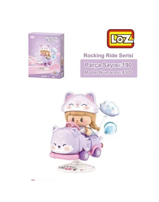 LZ-4305  FOX SALLANMA SÜRÜŞÜ 190 PARÇA BLOCK OYUNCAK