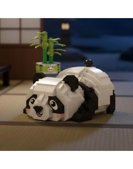 LZ-8804  DİNLENEN PANDA 340 PARÇA BLOCK OYUNCAK