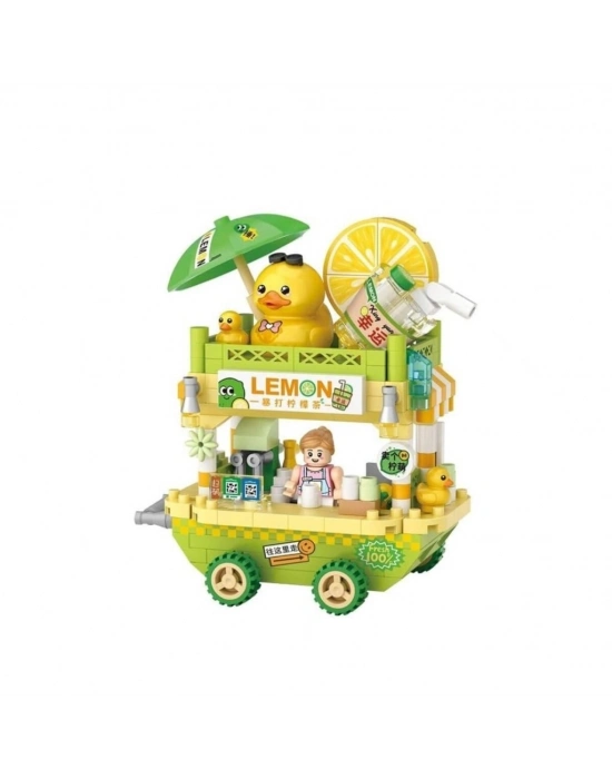 LZ-8856  LİMON ARABASI 310 PARÇA BLOCK OYUNCAK