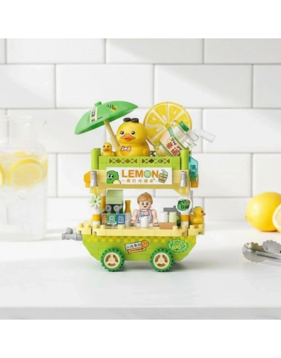 LZ-8856  LİMON ARABASI 310 PARÇA BLOCK OYUNCAK