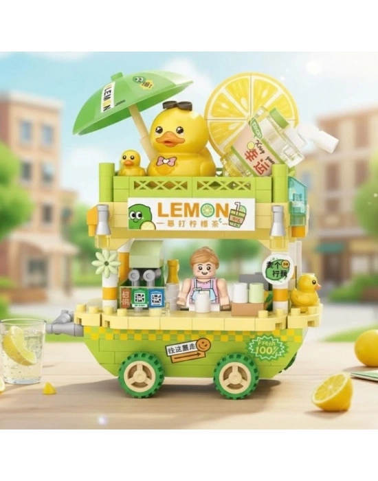 LZ-8856  LİMON ARABASI 310 PARÇA BLOCK OYUNCAK