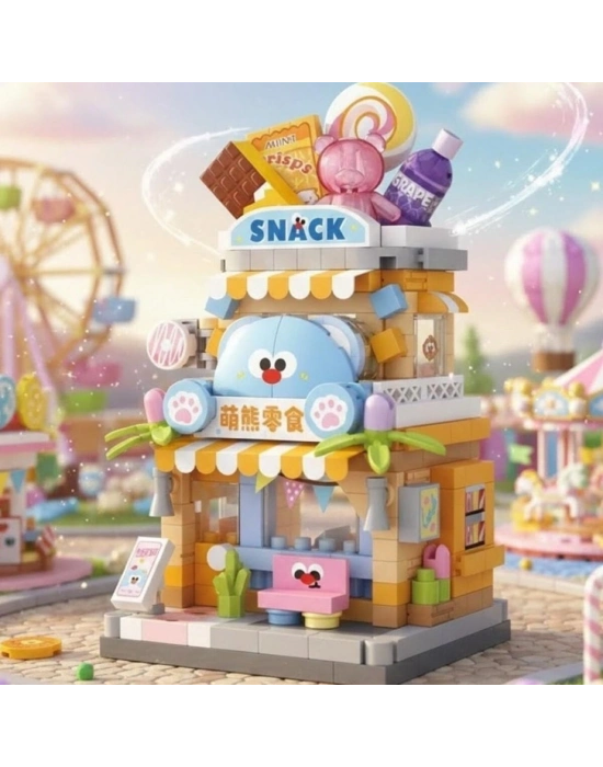 LZ-8868 ATIŞTIRMALIK DÜKKANI 410 PARÇA BLOCK OYUNCAK