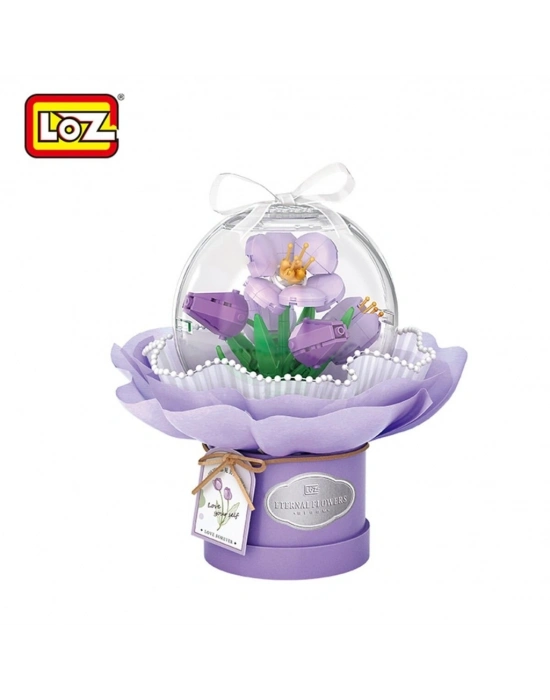 LZ1297   LEDLİ E BUKETİ  BLOCK OYUNCAK 272 PARÇA