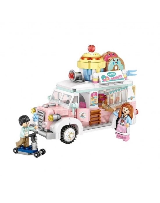 ® LZ1738 LOZ  ÇÖREK ARABASI  BLOCK OYUNCAK 583 PARÇA