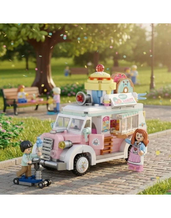 ® LZ1738 LOZ  ÇÖREK ARABASI  BLOCK OYUNCAK 583 PARÇA