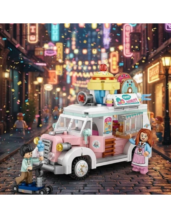 ® LZ1738 LOZ  ÇÖREK ARABASI  BLOCK OYUNCAK 583 PARÇA