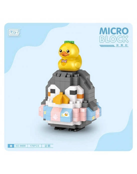 LZ8609  Penguen Blok Seti  Poşet -Vagon life