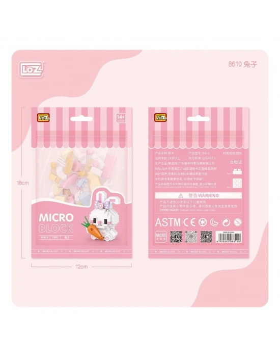 LZ8610 LOZ Blok Oyuncak Mini Poşet -Vagonlife