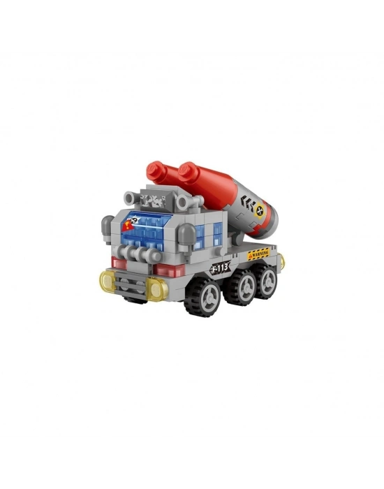 LZ8615 Araba Blok Seti Mini Poşet 150 Parça -Vagon life