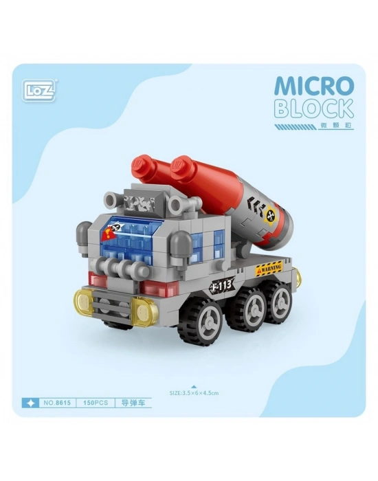 LZ8615 Araba Blok Seti Mini Poşet 150 Parça -Vagon life