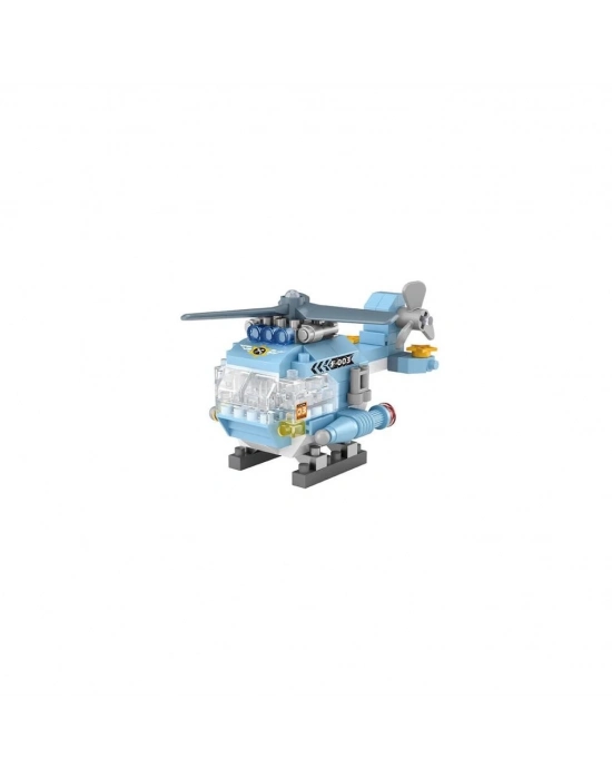 ®  LZ8616 LOZ Helikopter Blok Seti Mini Poşet -Vagon life