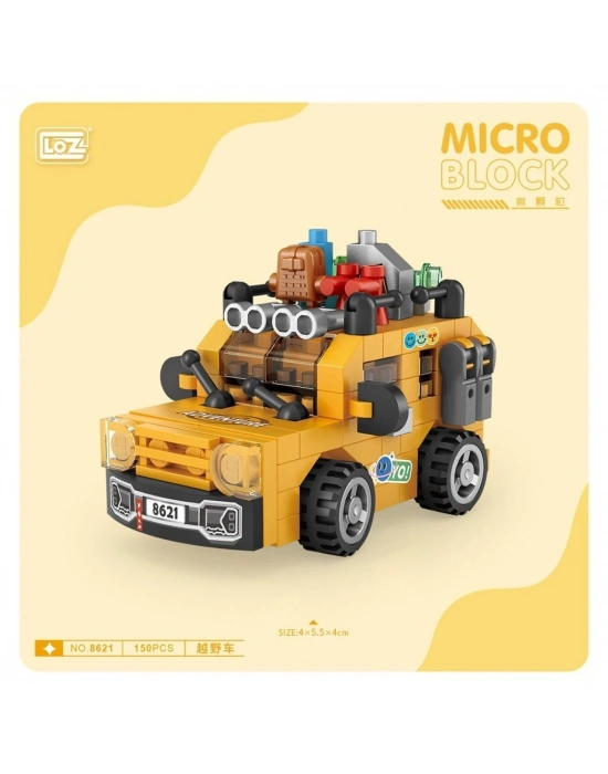 ®  LZ8621 LOZ Araba Blok Seti Mini Poşet -Vagon life