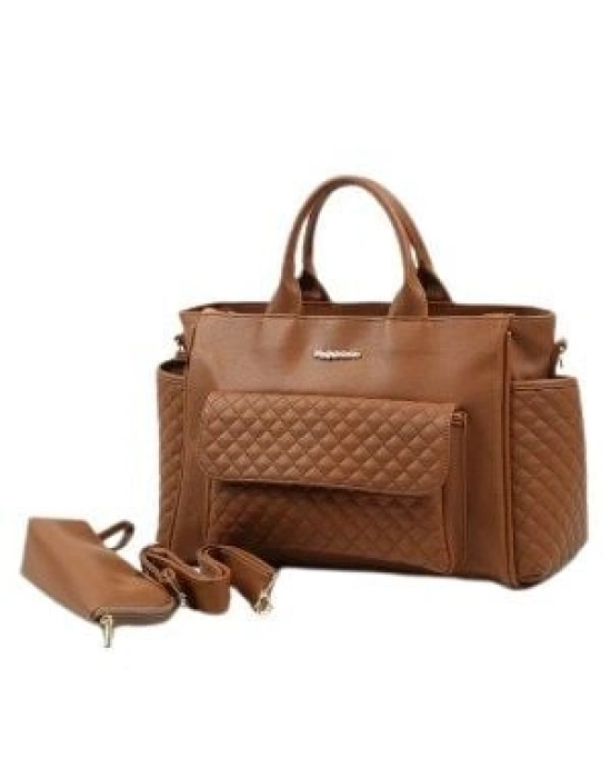 M&Y Athena Deri Anne Bebek Bakım Çantası 7110 Taba