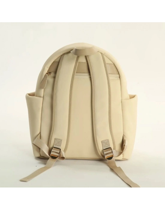 M&Y Diamond Anne Bebek Bakım Sırt Çantası 7345 Krem