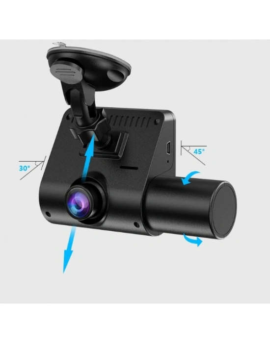 M80 3 Lens Araç Kamerası